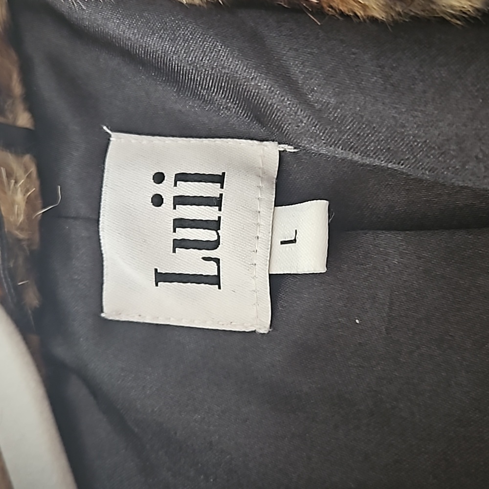 Luii faux fur coat - Picture 3 of 4